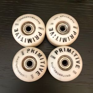 52 mm primitive wheels with bearings